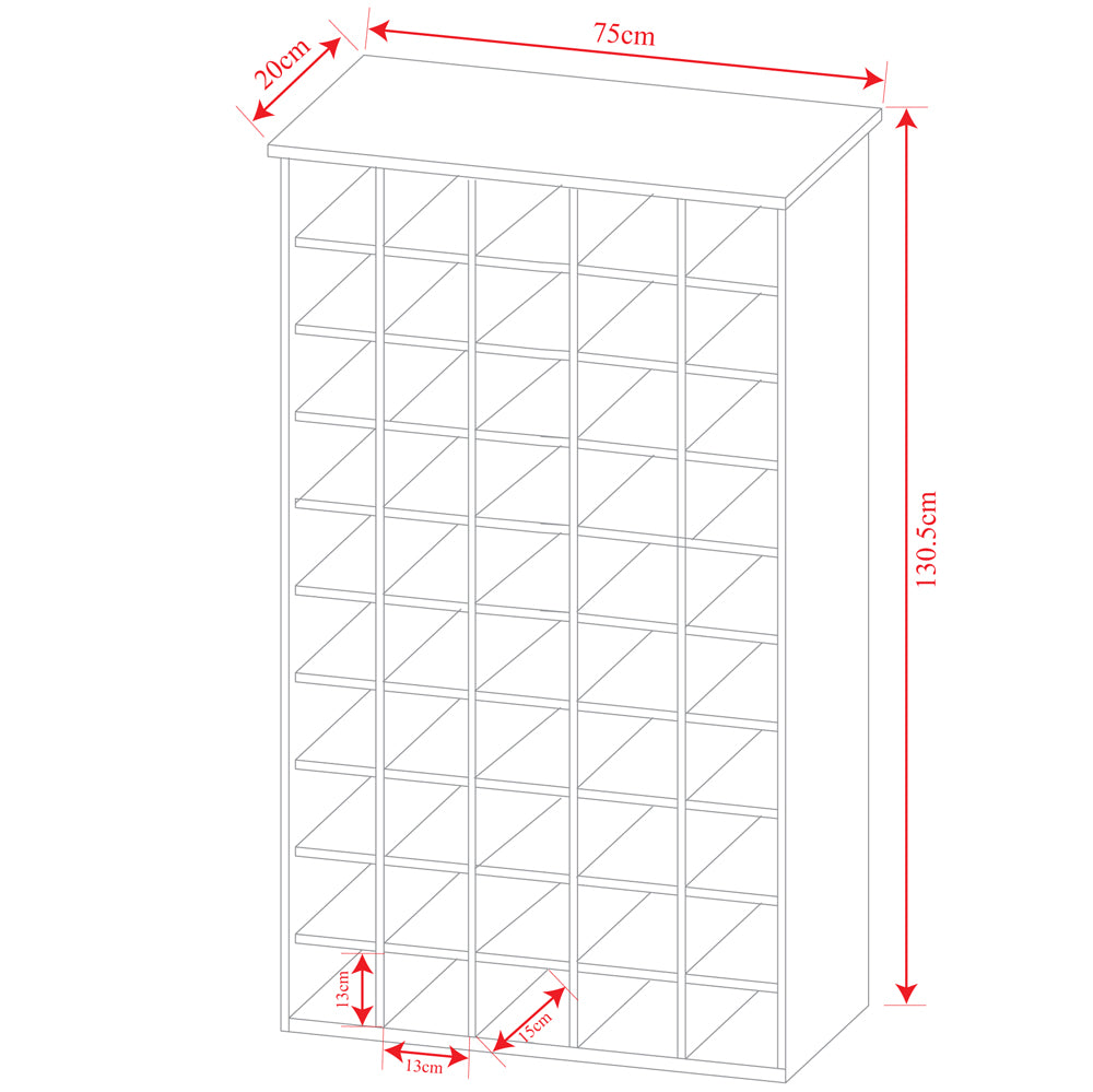 Sleek and space-saving CD organizer