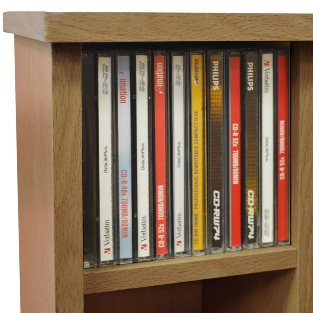 Durable and stylish media storage solution