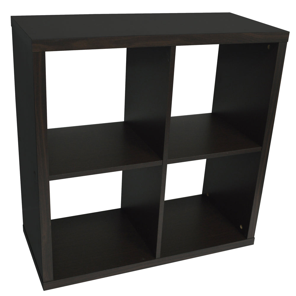 Sleek and space-saving LP shelving unit