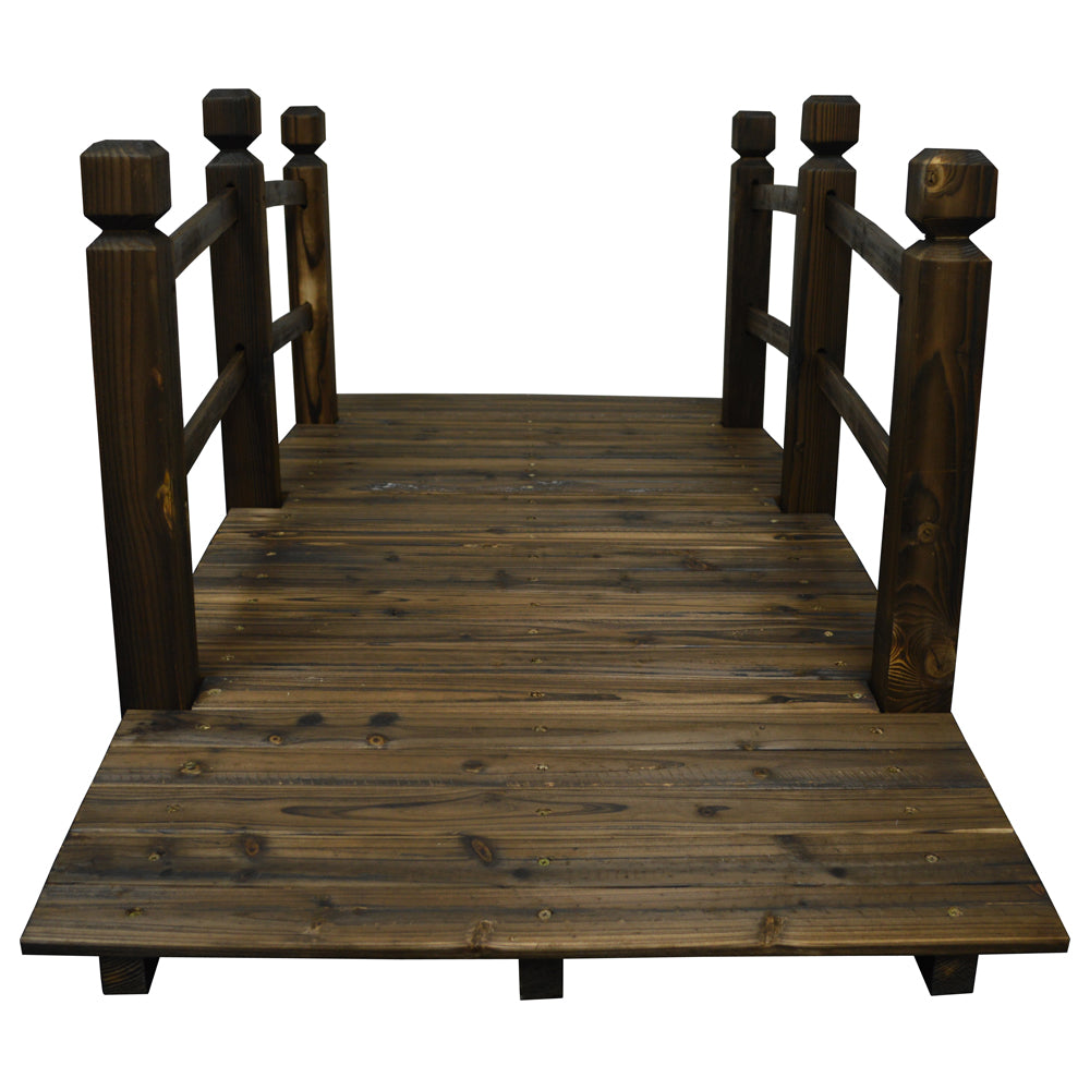 WATSONS - Wooden Garden Bridge - Burntwood