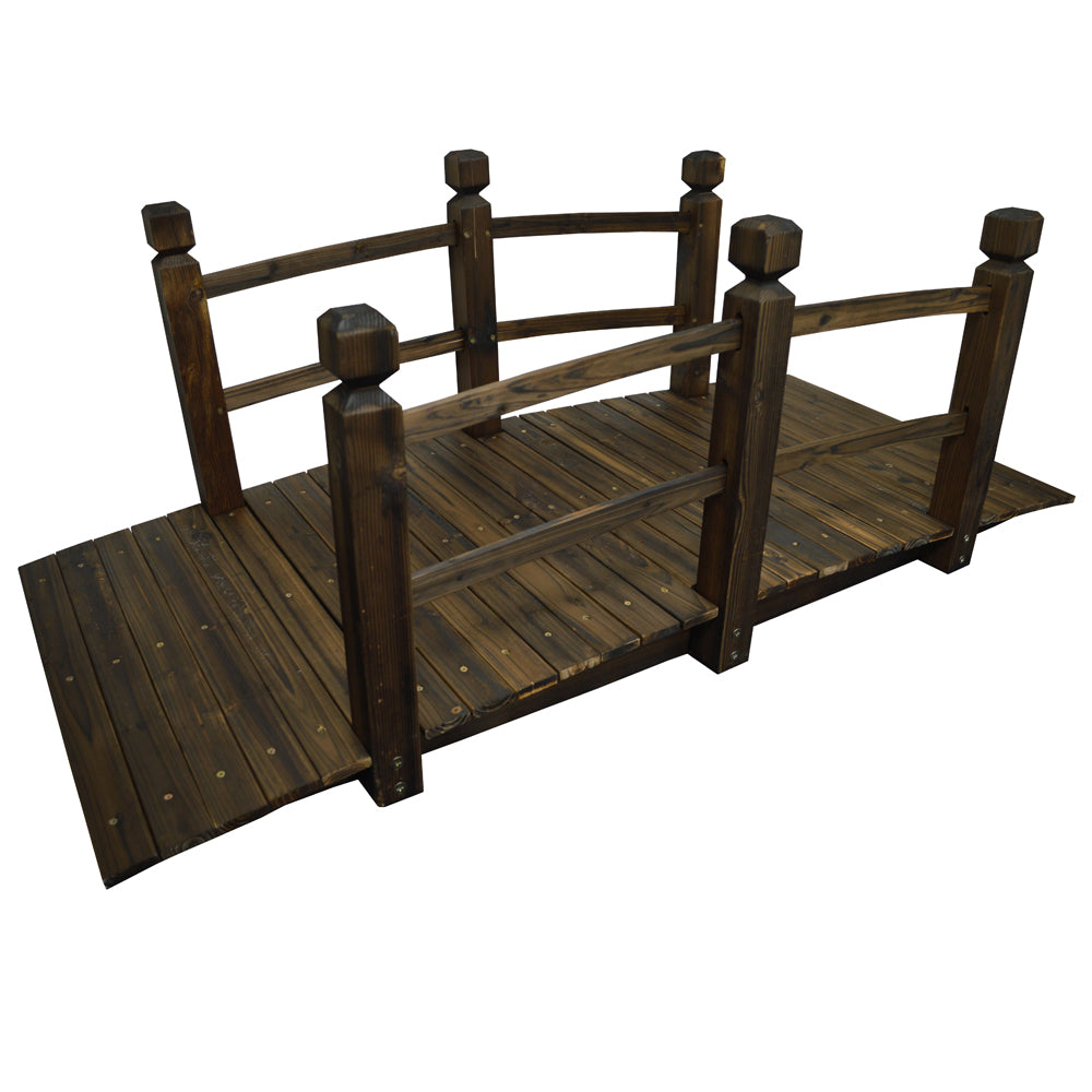 WATSONS - Wooden Garden Bridge - Burntwood