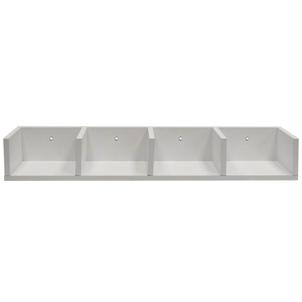 VIRGO - 84 CD / 56 DVD / Blu-ray / Media Wall Storage Shelf - White