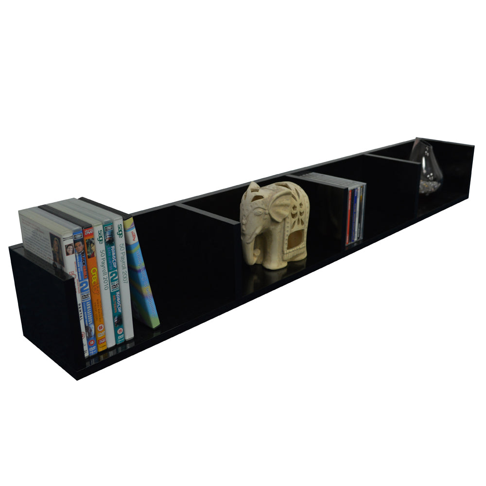 Close-up of storage compartments