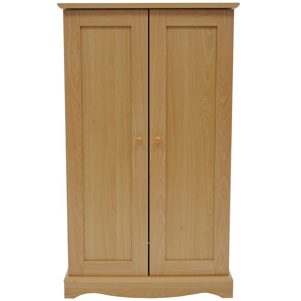 RICHMOND - Storage Cupboard - 495 CD / 210 DVD / Blu-ray / Video Media - Beech
