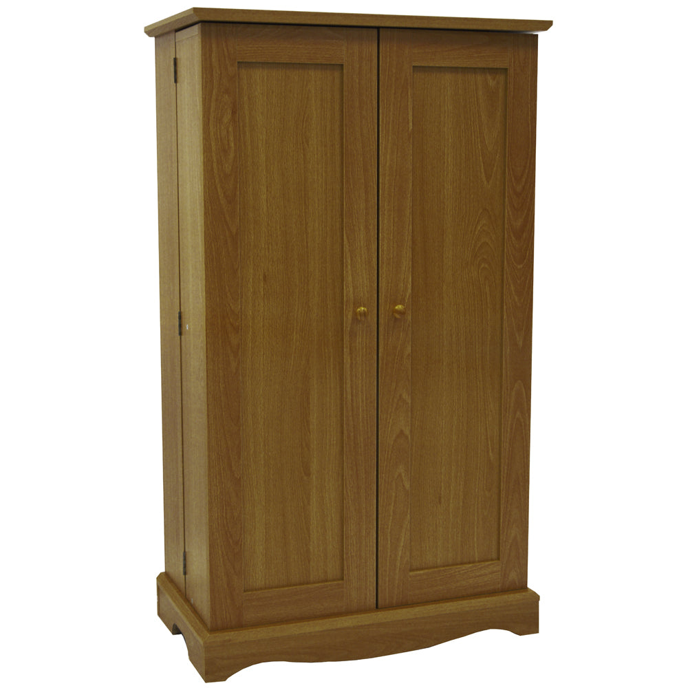 CD / DVD / Video Media Storage Cupboard - Oak