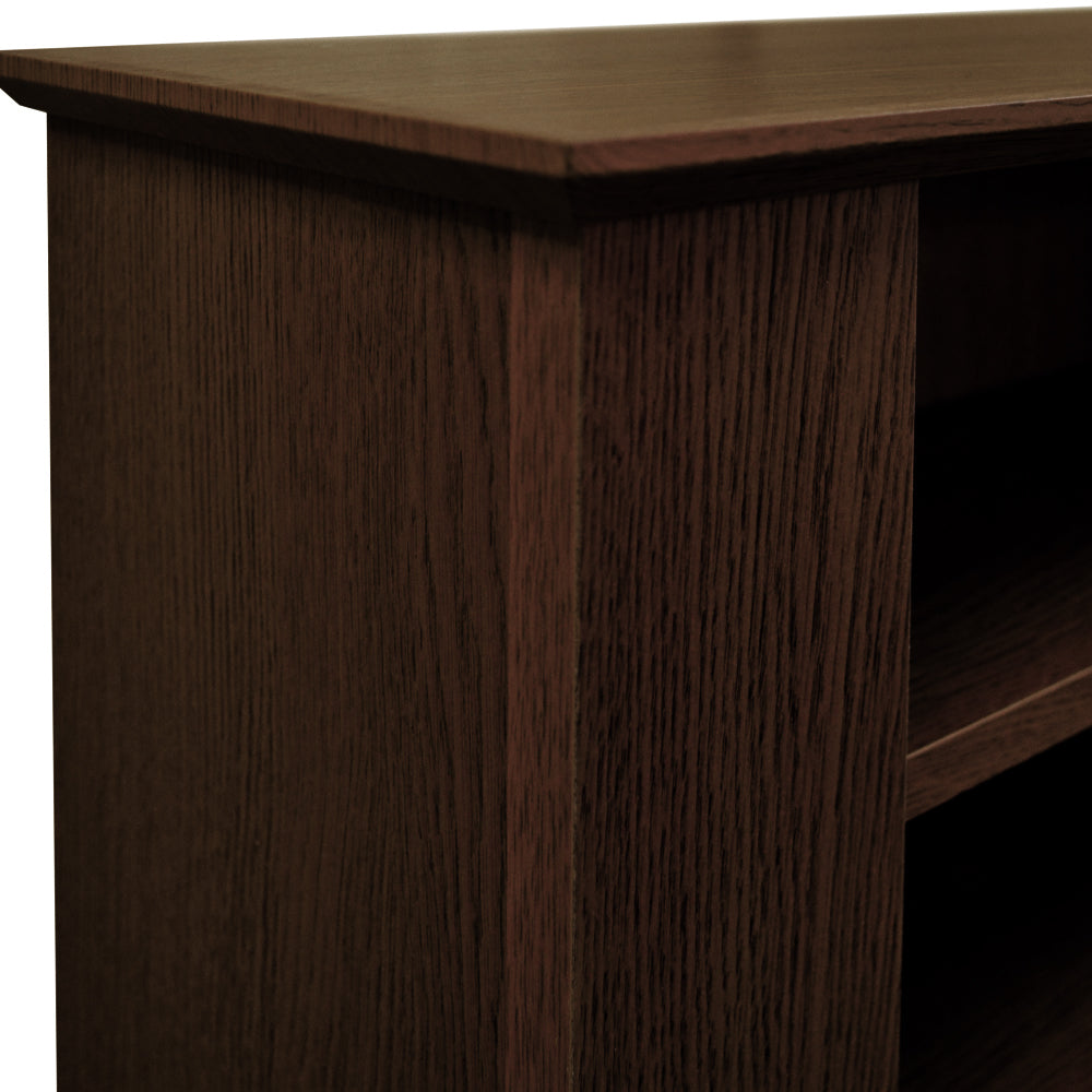 GENESIS - Multimedia 1060 CD / 420 DVD Blu-ray Storage Shelves - Dark Oak