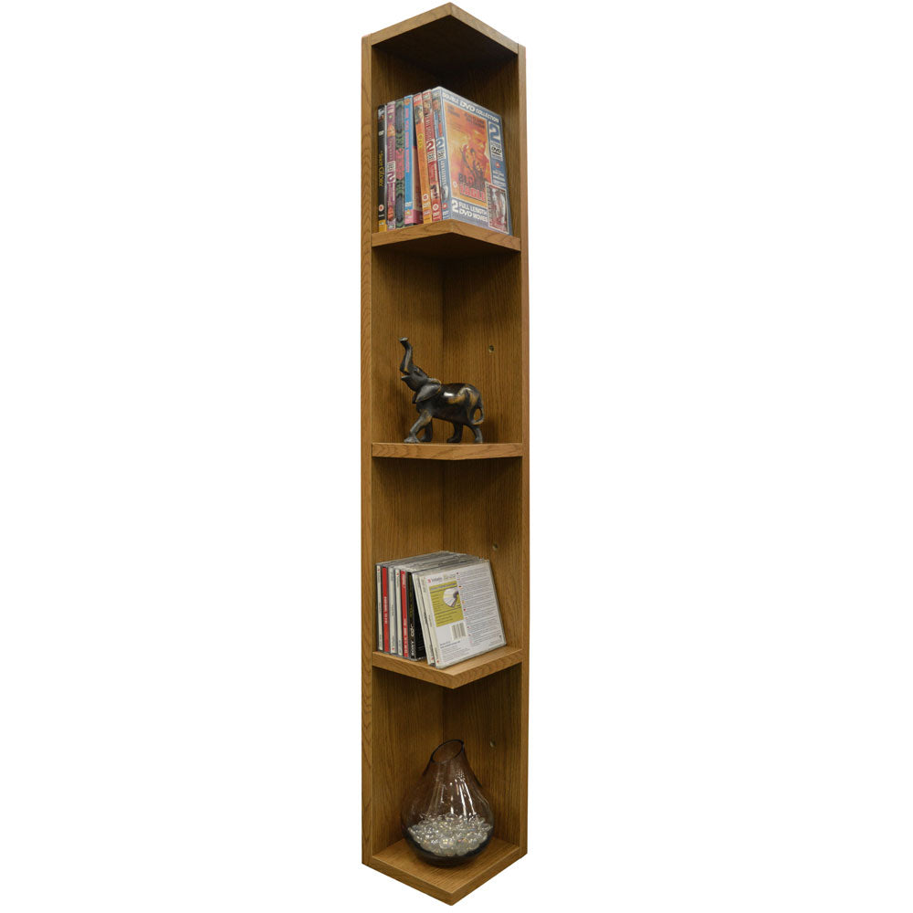 Versatile media storage shelf for home organization