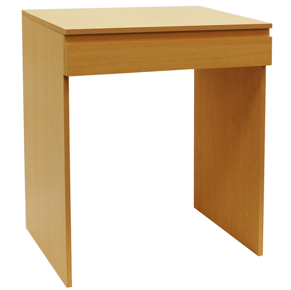 TISCH - Flip Top Office Desk / Workstation / Dressing Table - Beech