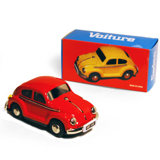 CAR - Retro Tin Volkswagen Collectable - Red
