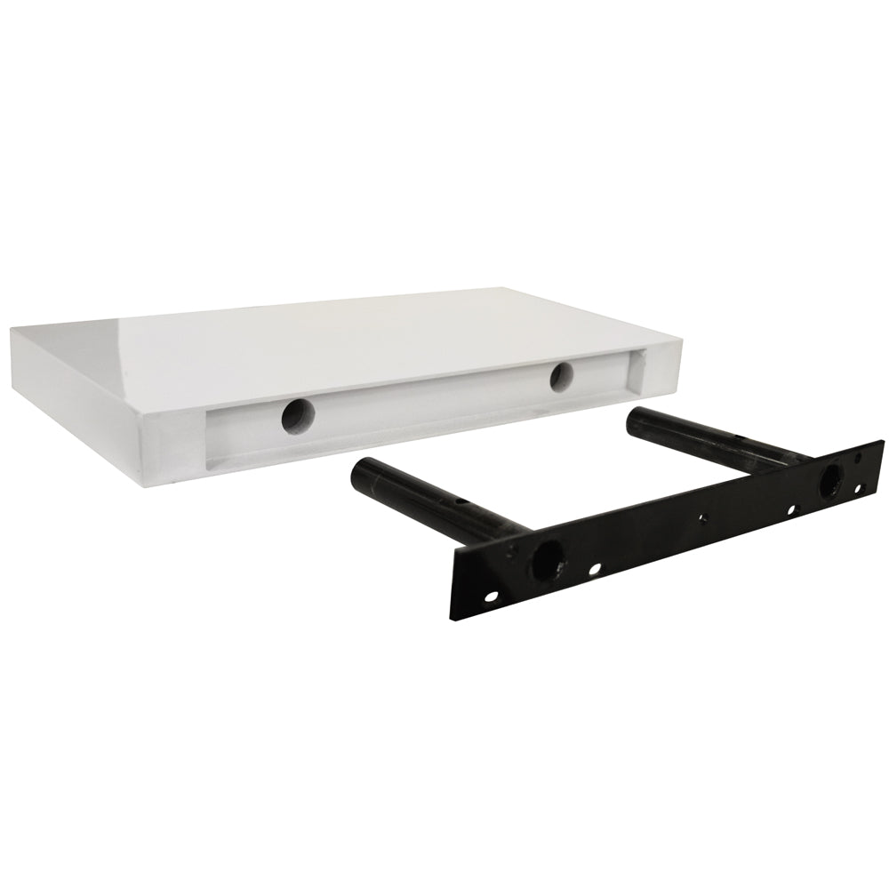 Contemporary floating shelves for elegant displays