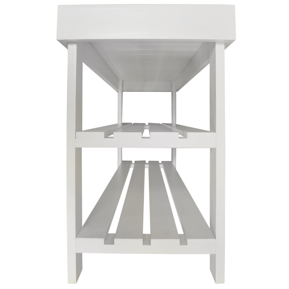 compact hallway shoe rack