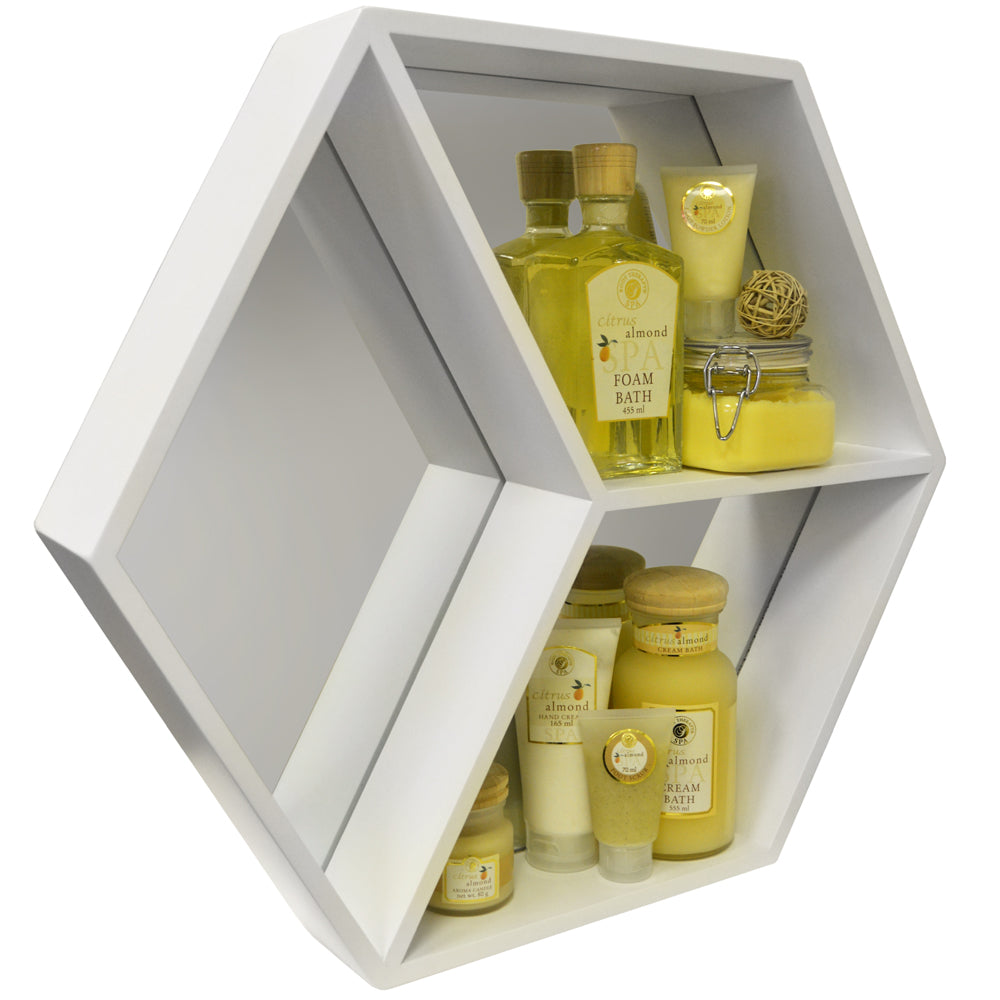 Contemporary space-saving shelf for stylish interiors