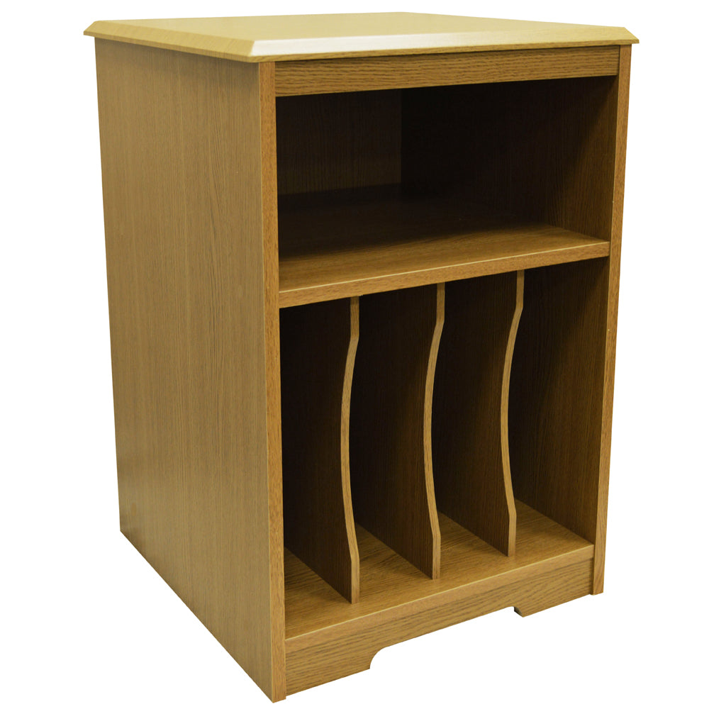 Sleek and compact vinyl LP storage unit