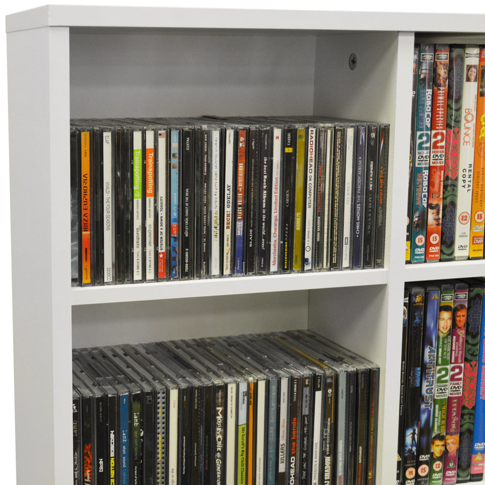 Perfect for organizing music and movie collections