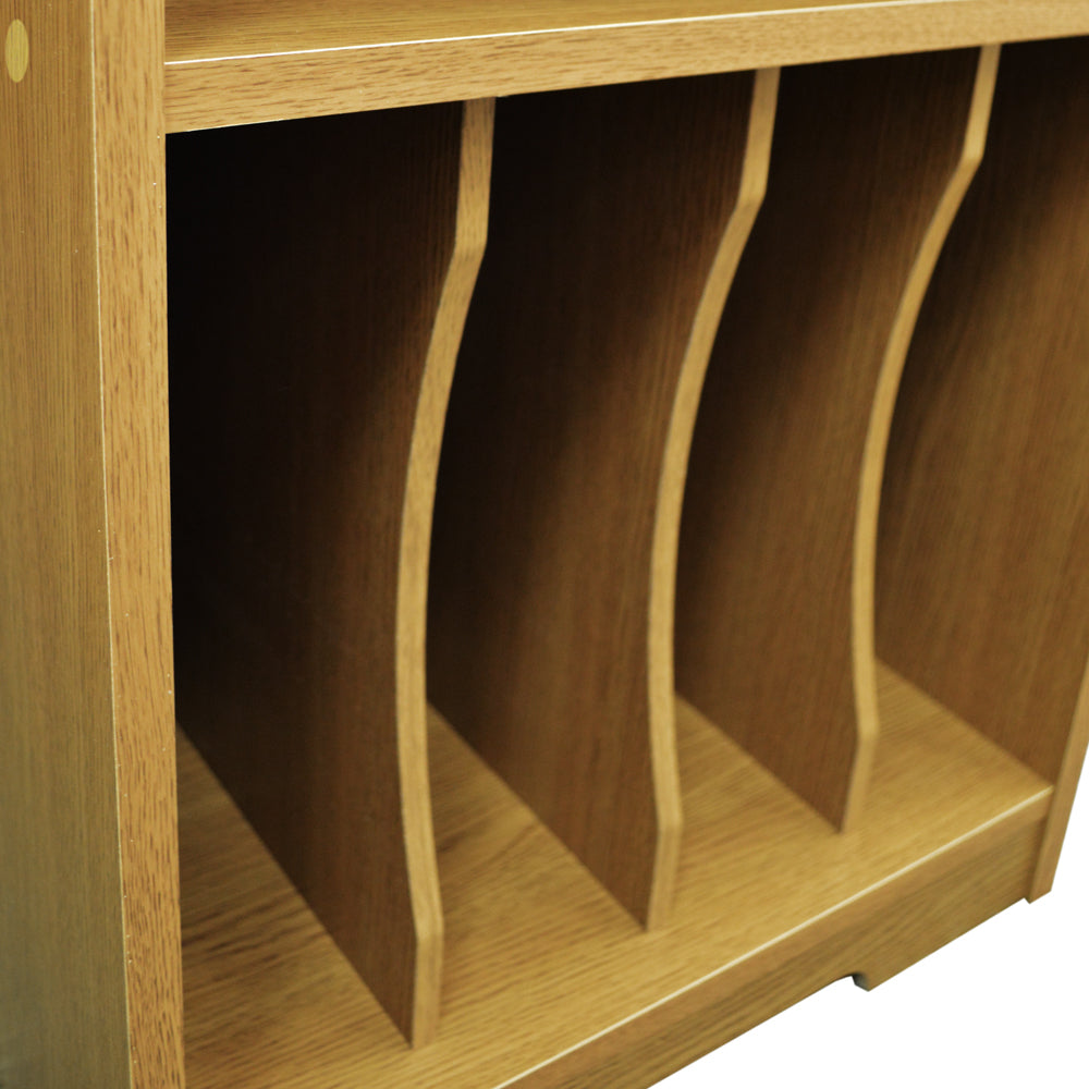 Perfect for organizing records and music accessories