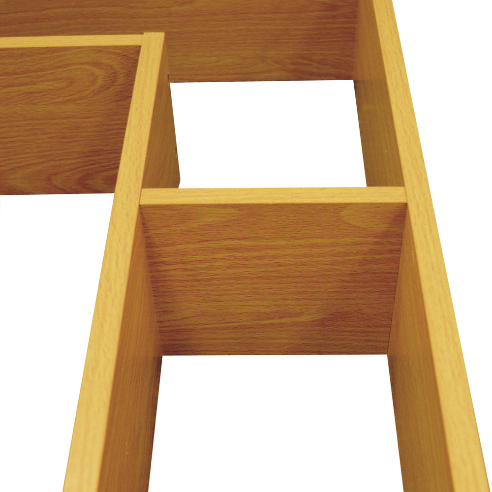 Durable and stylish wooden shelf