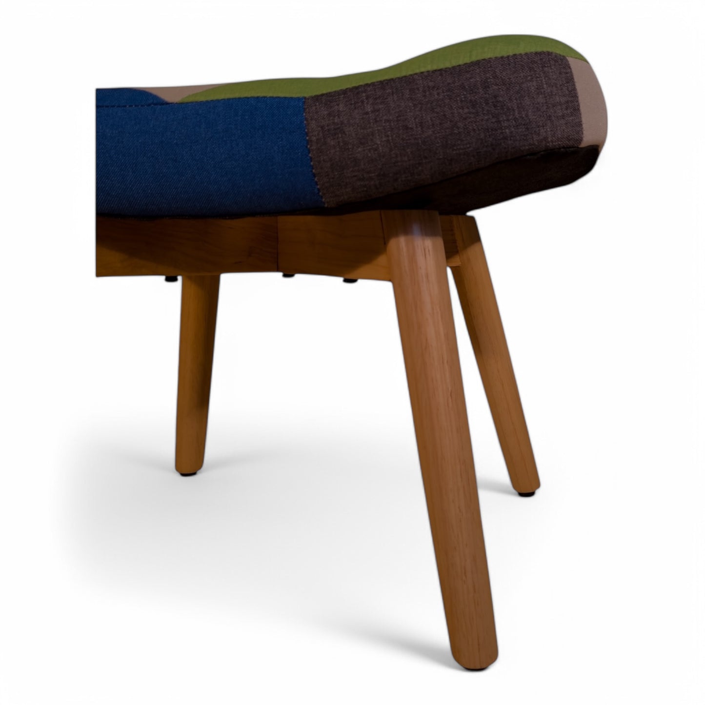 Grove Patchwork Stool – Multicoloured Dressing Seat