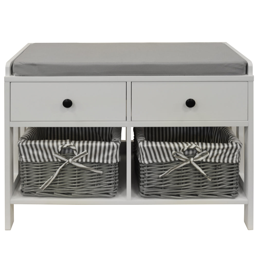 Compact entryway shoe organizer