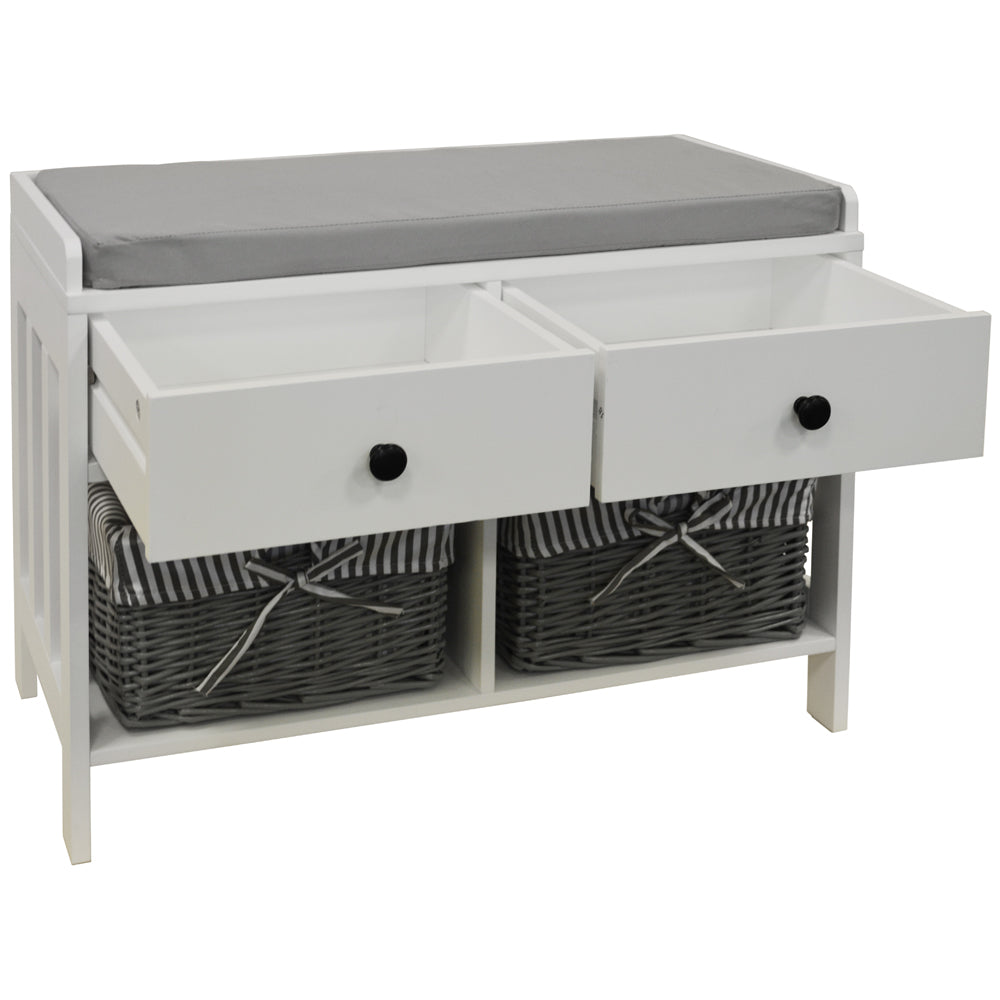 Sturdy and stylish wooden shoe cabinet