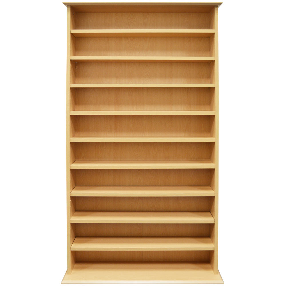 Sleek and space-saving CD/DVD organizer