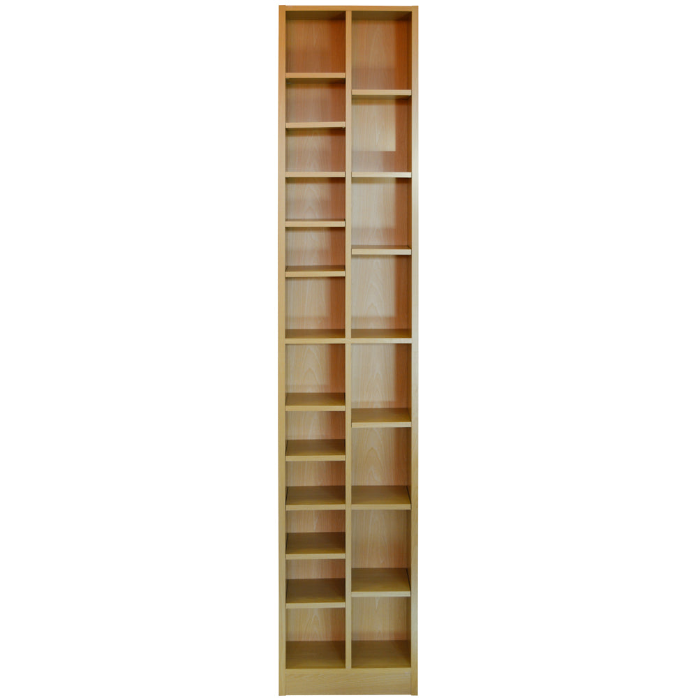 Sleek and space-saving CD/DVD organizer