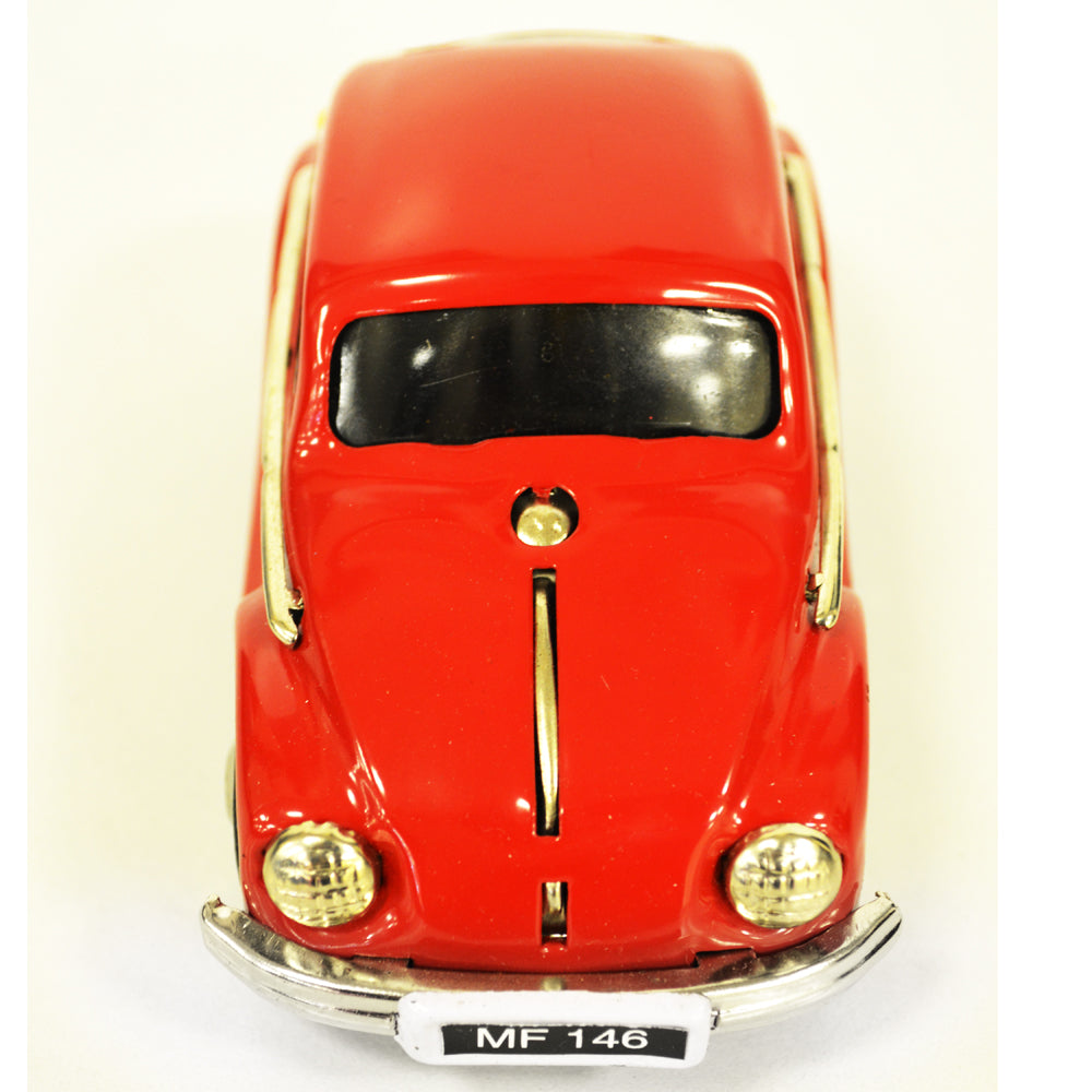CAR - Retro Tin Volkswagen Collectable - Red