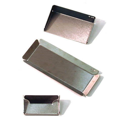 Stainless steel desk organiser set