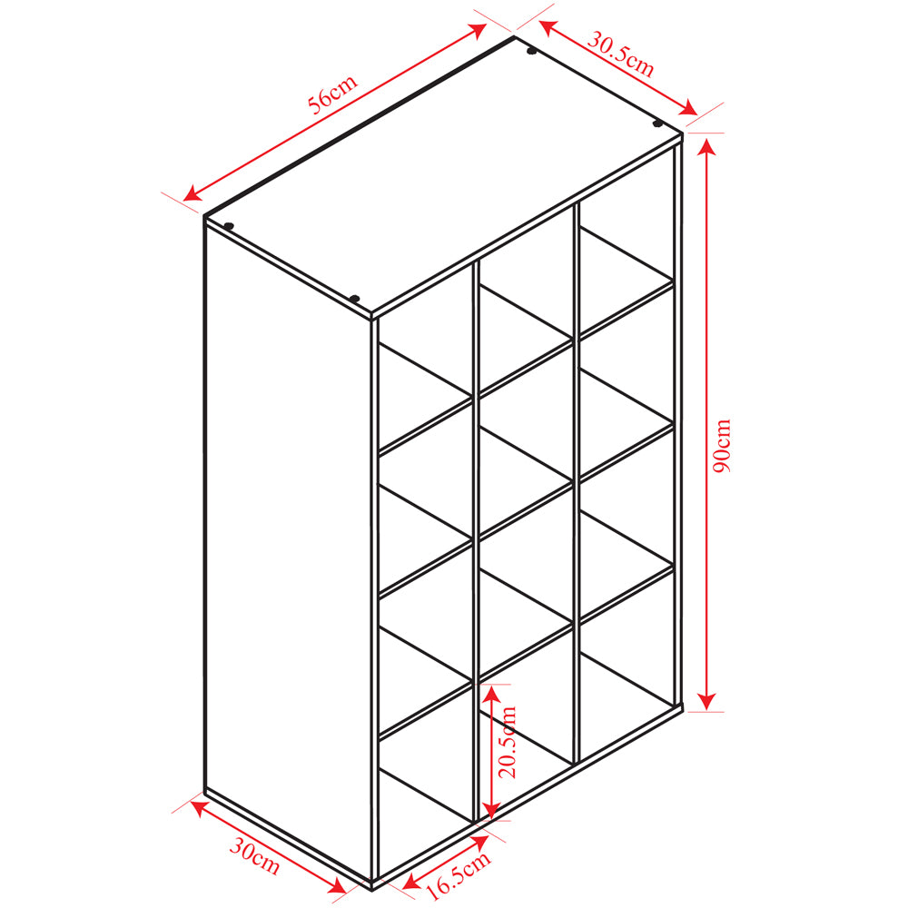 Durable and stylish home shelving solution, ideal for toy storage