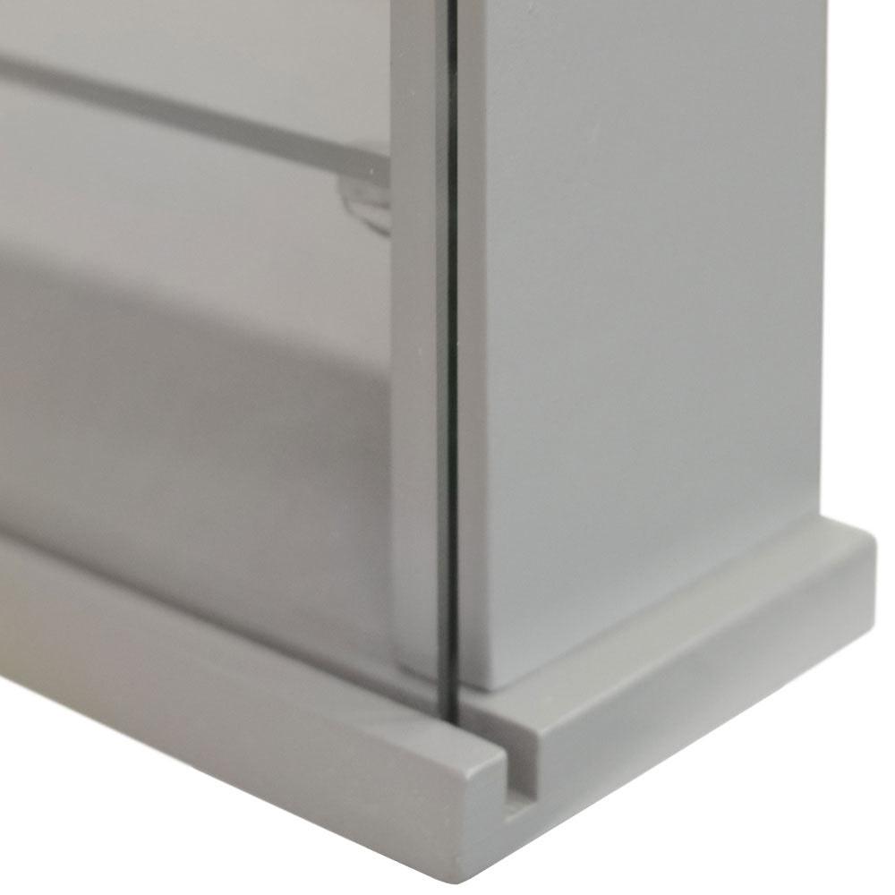 Durable and functional display cabinet for valuables