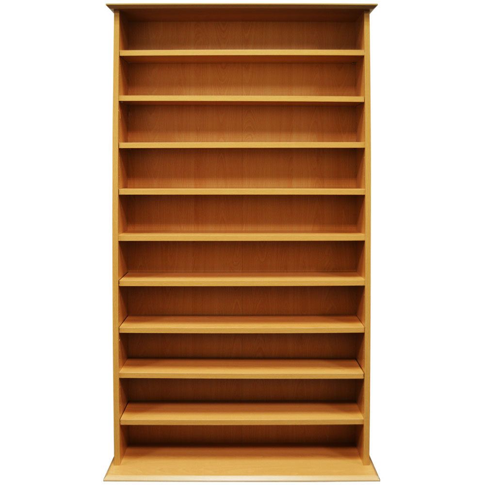 Sleek and space-saving CD/DVD organizer