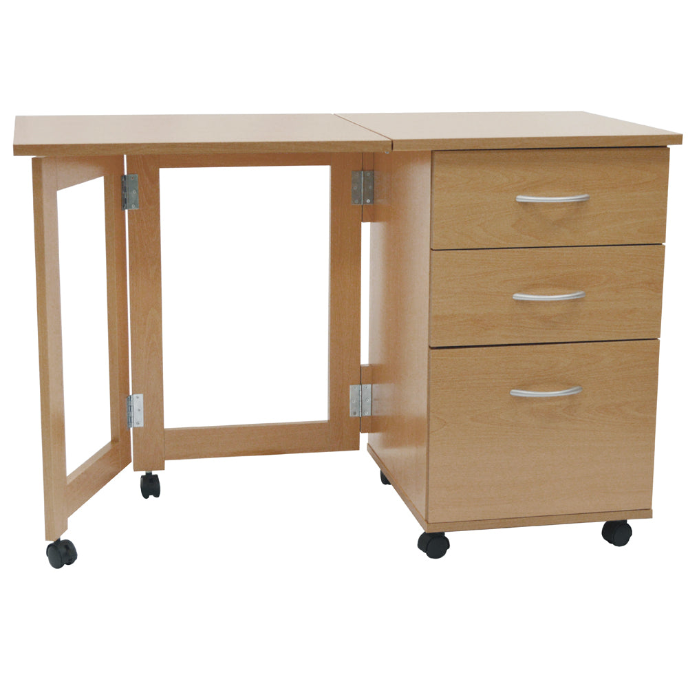 Sleek and modern foldable workstation
