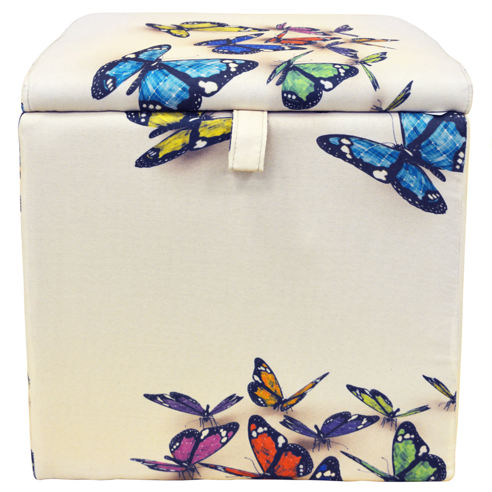Stylish multi-use ottoman with storage