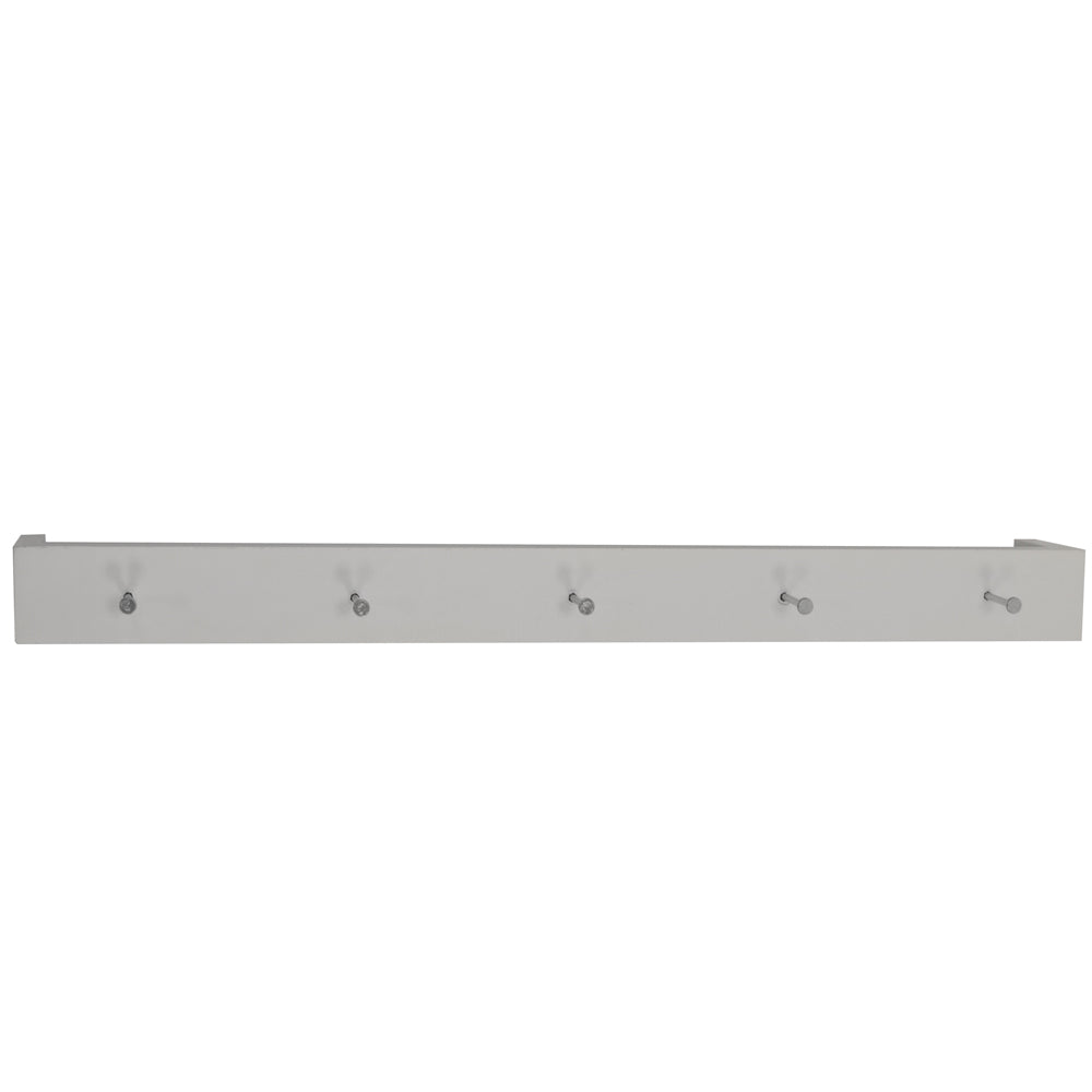 Sleek and space-saving storage shelf