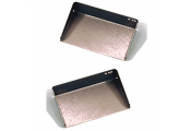 MEMO - Stainless Steel Pair of Office Sticky Note Holders