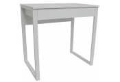 LOOP - Compact Office Workstation / Computer Desk / Dressing Table - White